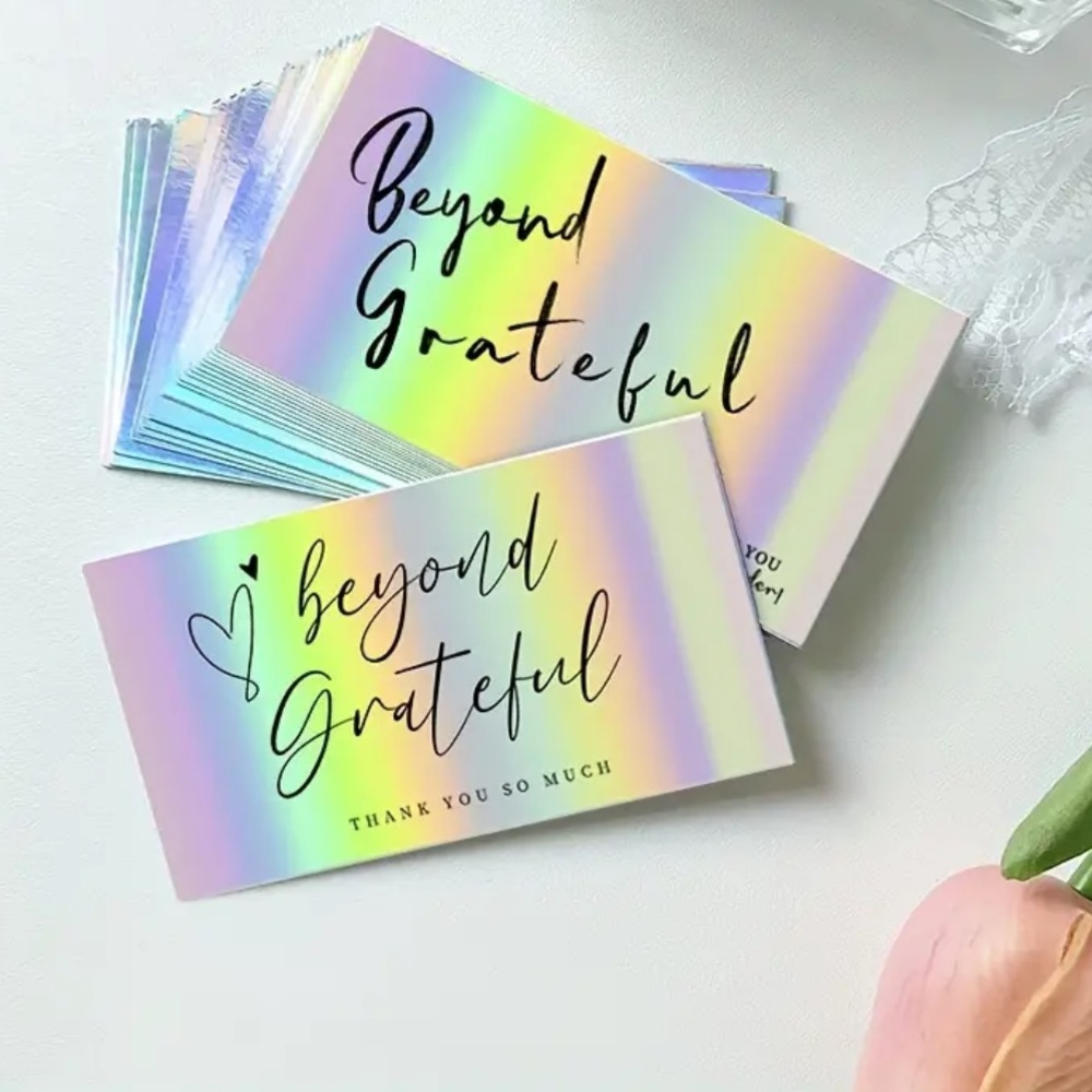 50 pack of thank you cards
